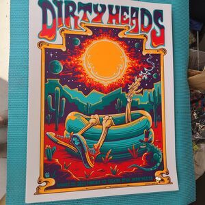 Dirty Heads Concert Poster Phoenix, Arizona 8/25/24 Limited Edition 12/100